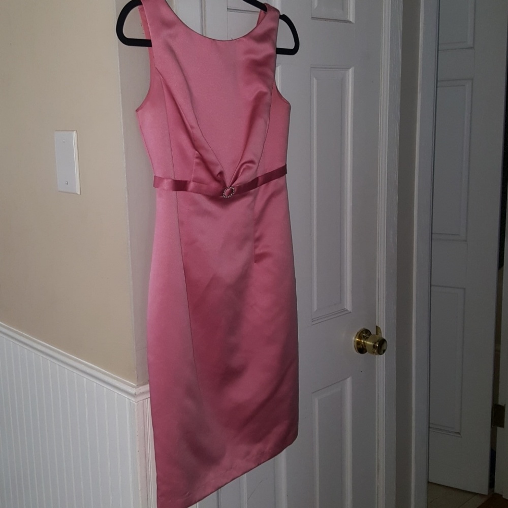 Pink brides maid dress